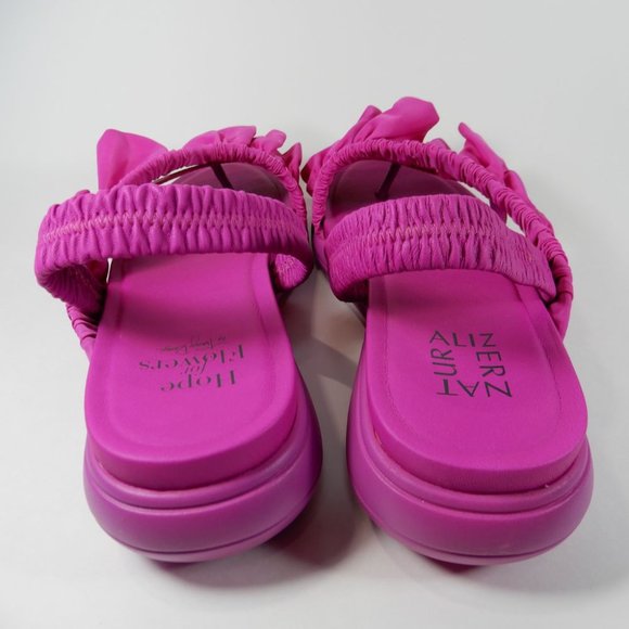 TRACY REESE NATURALIZER Hope For Flowers Firecracker SANDALS Size 8 Fuchsia NEW - Picture 10 of 15